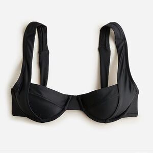 J. Crew cross back underwire bikini top (NWT)